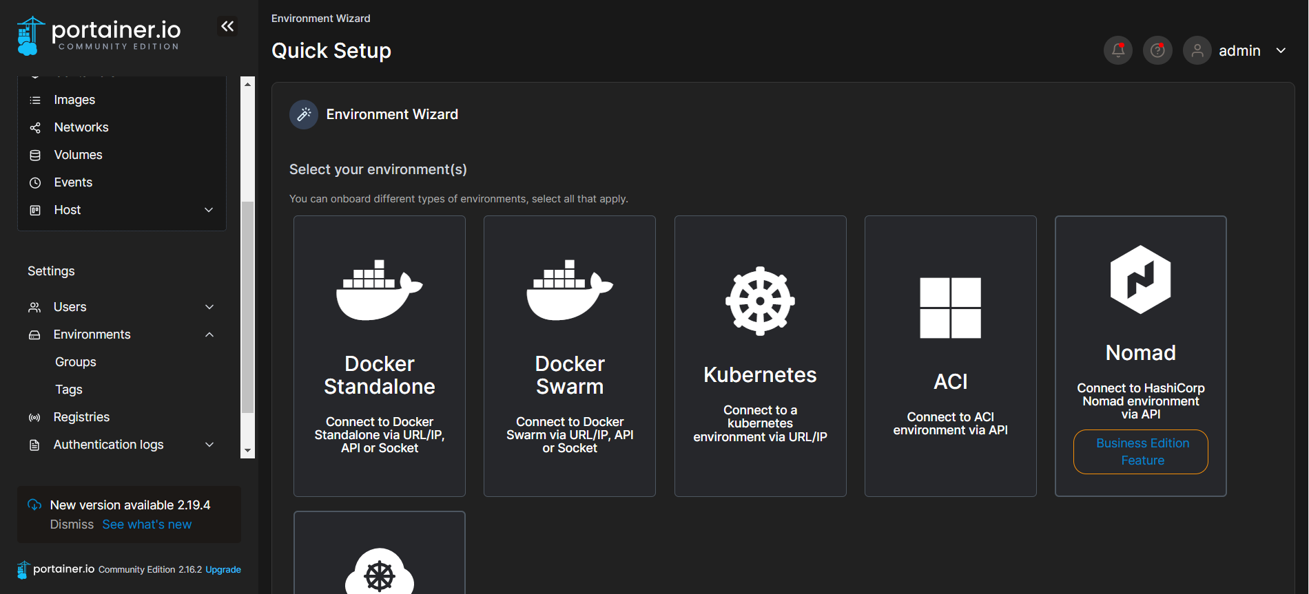 Die Docker Compose (YML) Dateien die ich nutze